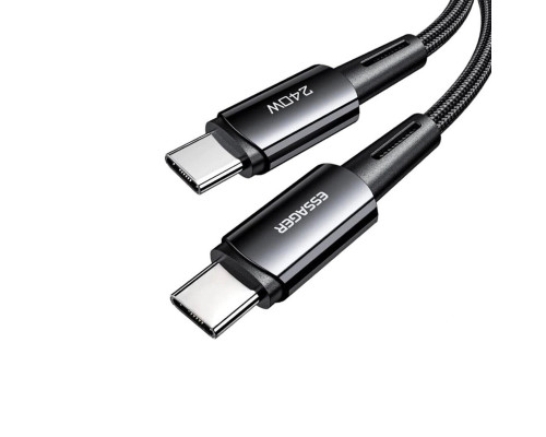 Кабель Essager Sunset C-C 240W Data cable 1m grey (EXCTT3-CG0G-P)