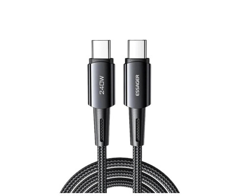Кабель Essager Sunset C-C 240W Data cable 1m grey (EXCTT3-CG0G-P)
