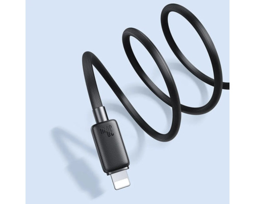 Кабель Usams US-SJ696 60W Striped Data Cable Type-C To Type-C-KY Series 2M white