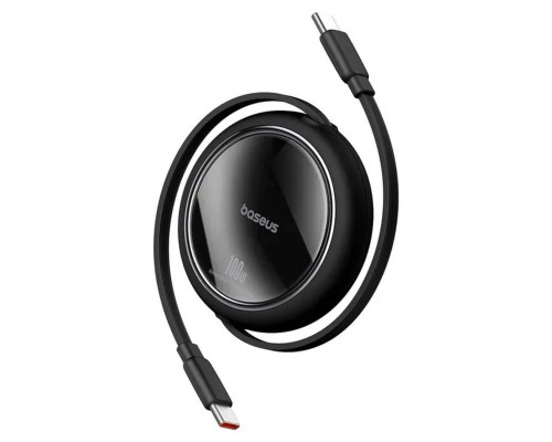 Кабель Baseus Free2Draw Mini Retractable Charging Cable Type-C to Type-C 100W 1m Cluster Black