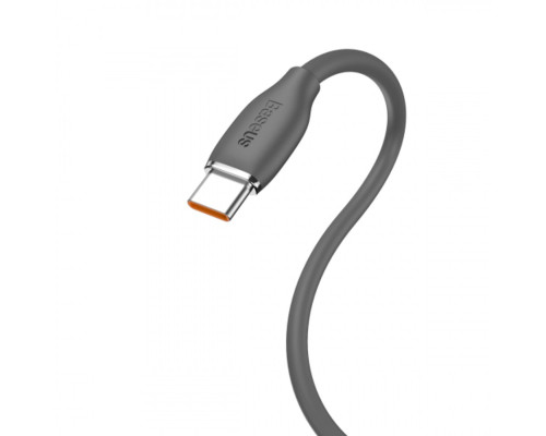 Кабель Baseus Jelly Liquid Silica Gel Fast Charging Data Cable Type-C to Type-C 100W 1.2m Black