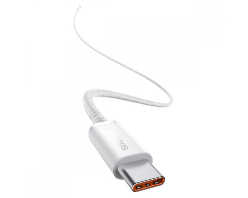 Кабель Baseus Dynamic Series Fast Charging Data Cable Type-C to Type-C 100W 2m White