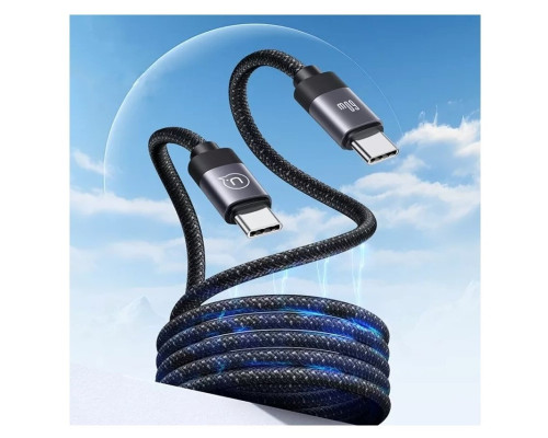 Кабель Usams US-SJ704 60W Magnetic Data Cable Type-C To Type-C-Rui Series 1m tarnish