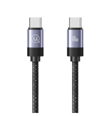 Кабель Usams US-SJ704 60W Magnetic Data Cable Type-C To Type-C-Rui Series 1m tarnish