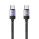 Кабель Usams US-SJ704 60W Magnetic Data Cable Type-C To Type-C-Rui Series 1m tarnish