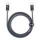 Кабель Baseus Dynamic Series Fast Charging Data Cable Type-C to Type-C 100W 1m Slate Gray