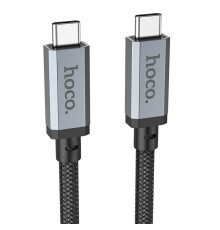 Кабель HOCO US05 USB4 100W HD high speed data cable(L=2M) Black