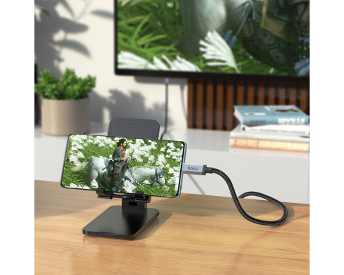 Кабель HOCO US05 USB4 100W HD high speed data cable(L=2M) Black