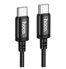 Кабель HOCO X91 Radiance 60W charging data cable for Type-C to Type-C(L=3M) Black
