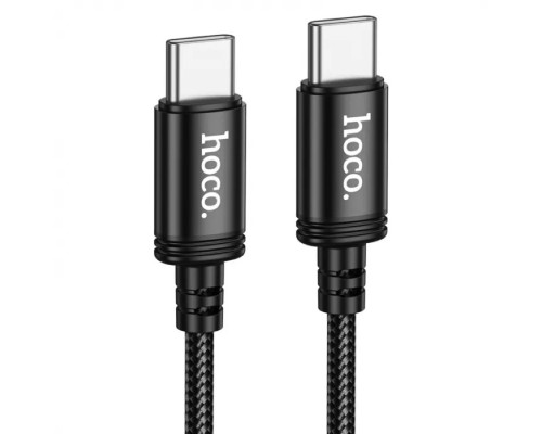 Кабель HOCO X91 Radiance 60W charging data cable for Type-C to Type-C(L=3M) Black