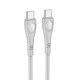 Кабель BOROFONE BX98 Type-C to Type-C Superior 60W charging data cable Gray