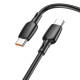 Кабель BOROFONE BX93 Super power 100W fast charging data cable Type-C to Type-C Black