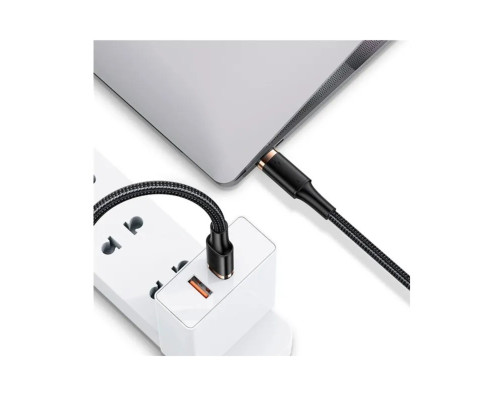 Кабель Usams US-SJ553 U72 100W USB4 Data Cable (Type-C To Type-C) 5K 60HZ 0.8m