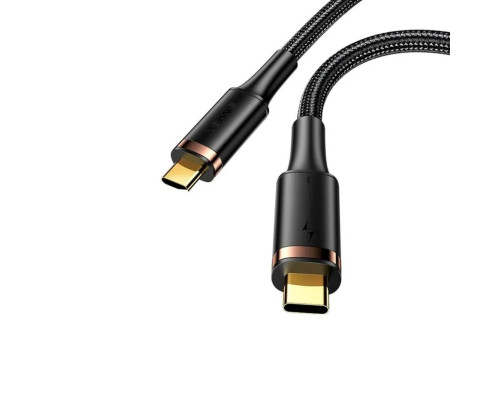 Кабель Usams US-SJ553 U72 100W USB4 Data Cable (Type-C To Type-C) 5K 60HZ 0.8m