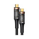 Кабель Usams US-SJ553 U72 100W USB4 Data Cable (Type-C To Type-C) 5K 60HZ 0.8m