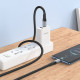 Кабель BOROFONE BX88 Solid 60W silicone charging data cable for Type-C to Type-C Black
