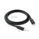 Кабель UGREEN US286 USB-C 2.0 M/M Cable 2m (Black) (UGR-10306)