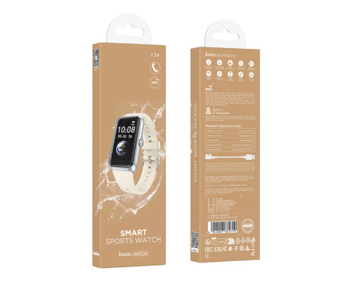 Смарт Годинник Hoco Y34 Smart sports watch Сірий ma38246_3667957