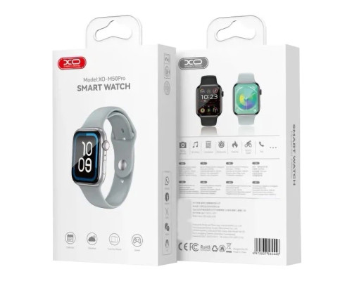 Смарт Годинник XO M50 Pro Срібний ma38373_3671936