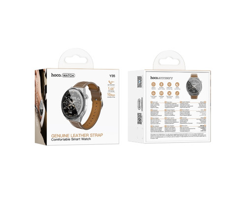 Смарт Годинник Hoco Y35 Smart sports watch Сталевий ma38538_3867108
