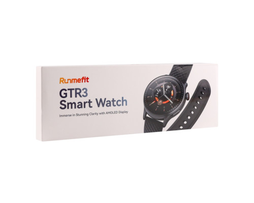 Смарт Годинник Runmefit GTR3 Smart Watch 3ATM waterproof Чорний ma38967_3869335