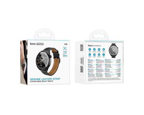 Смарт Годинник Hoco Y35 Smart sports watch Чорний ma38538_3867109