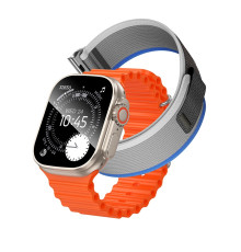 Смарт Годинник Hoco Y42 Ultra call version Neilon Золотий ma39152_3870333