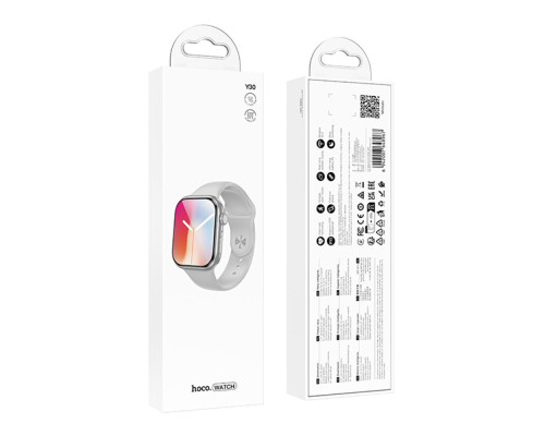 Смарт Годинник Hoco Y30 Smart sports watch Колір Сірий 6942007648967 ma37045_3610136