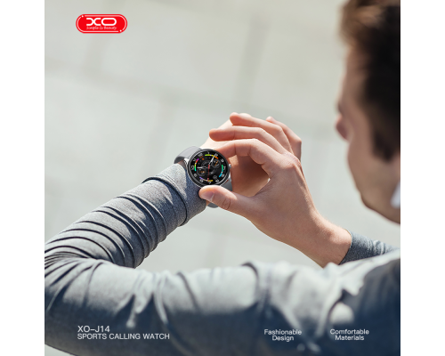 Смарт Годинник XO J14 AMOLED Колір Сірий 6975837586260 ma38363_3668389