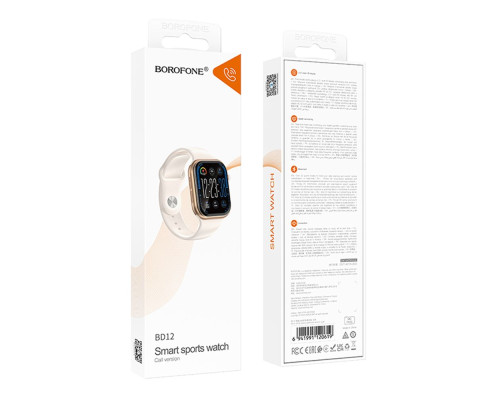 Смарт Годинник Borofone BD12 Smart sports watch (call version) Колір Золотий 6941991120619 ma37176_3610609