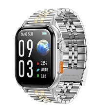 Смарт Годинник Hoco DYD02 (call version) Колір Срібний 6942007636131 ma35474_3346300