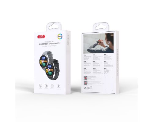 Смарт Годинник XO J14 AMOLED Колір Чорний 6975837586253 ma38363_3668390
