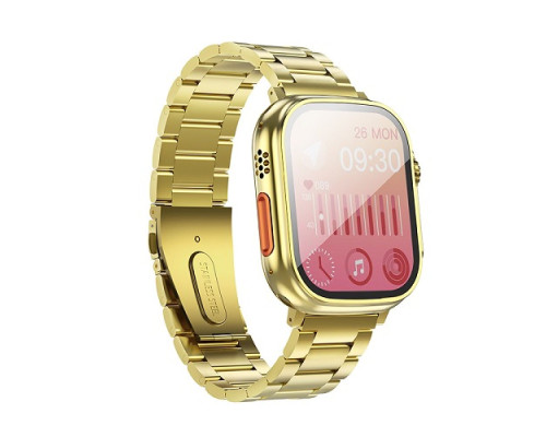 Смарт Годинник Hoco Y12 Ultra Golden М'ята упаковка Колір Золотий 2020000493679 ma38835_3868591