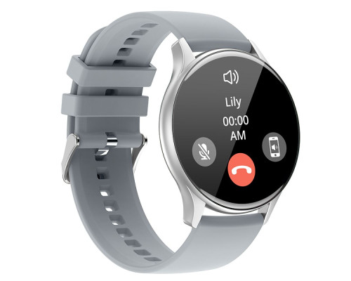 Смарт Годинник Hoco Y15 AMOLED Колір Срібний 6942007603041 ma31640_2907083