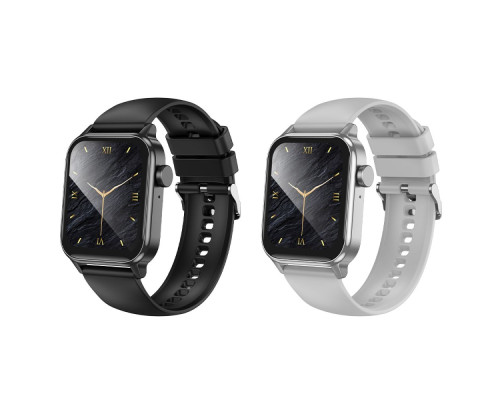 Смарт Годинник Hoco Y26 Smart sports watch Колір Срібний 6942007645423 ma36604_3608641