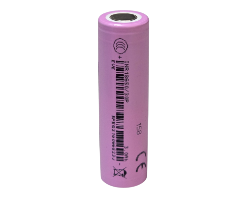 Акумулятор EVE 18650 30P, 3.6V, 3000 mAh PLS-00-00152021