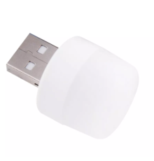 USB LED лампа 1w 6500k (тепле світло) white PLS-00-00101250