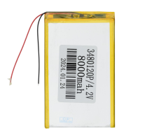 Акумулятор 2.7 x 75 x 120 5000 mAh PLS-00-00161270