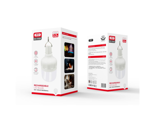 USB лампа-ліхтарик XO YH04 1200 мАh 3W white PLS-00-00123688