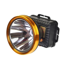 Налобний LED ліхтар 1078 акумуляторний (2000 mAh) black PLS-00-00150303