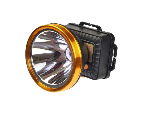 Налобний LED ліхтар 1078 акумуляторний (2000 mAh) black PLS-00-00150303