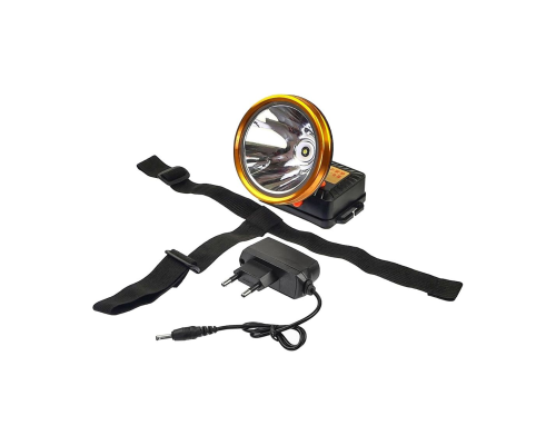 Налобний LED ліхтар 1078 акумуляторний (2000 mAh) black PLS-00-00150303