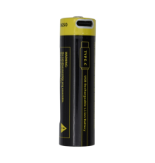 Акумулятор 18650 з USB Type-C, 3.7V, 2500 mAh PLS-00-00161382