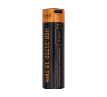 Акумулятор 21700 з USB Type-C, 3.7V, 5000 mAh PLS-00-00161386