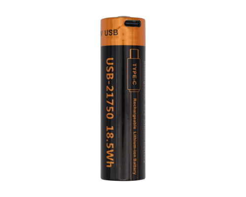 Акумулятор 21700 з USB Type-C, 3.7V, 5000 mAh PLS-00-00161386