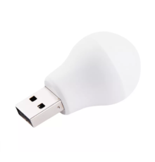 USB LED лампа 1w (тепле світло) white PLS-00-00101248