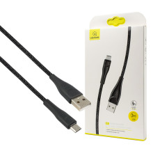 Кабель Usams US-SJ399 U41 Micro Braided Data and Charging Cable 3m Black NBB-115971