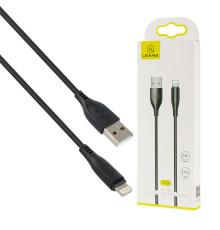 Кабель Usams US-SJ266 U18 Round lightning Cable 1m Black NBB-124675