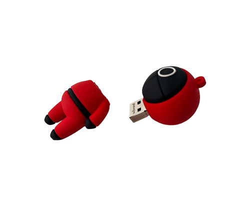 Флеш-накопичувач Wibrand USB 2.0 Squid Game 16Gb Red (WI2.0/SG16R)