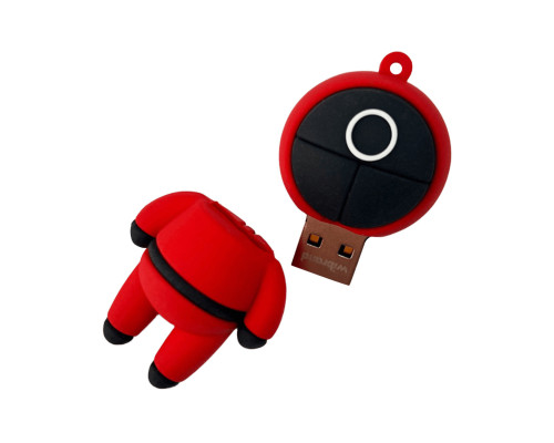 Флеш-накопичувач Wibrand USB 2.0 Squid Game 16Gb Red (WI2.0/SG16R)